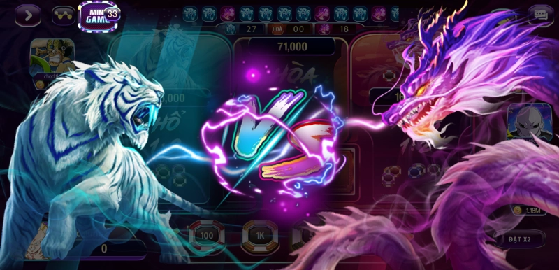 Rồng Hổ đổi thưởng 789Club