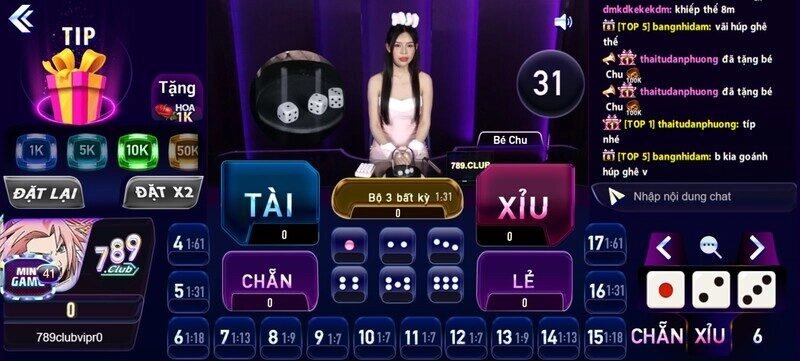 tài xỉu 789club